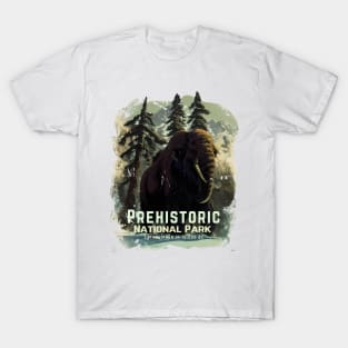 US National Park - Prehistoric Mammoths T-Shirt